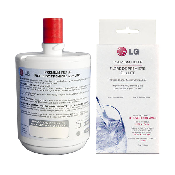 LG LT500P 5231JA2002A ADQ72910901 Fridge Water Filter