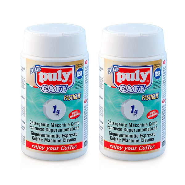 Puly Caff Professional Coffee Espresso Machine Cleaner Cleaning Tablets - 100 x 1g