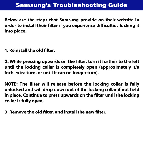 Samsung DA29-00003G | HAFIN2/EXP Fridge Water Filter