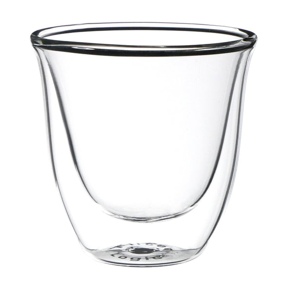 2 x Espresso + 2 x Caffe Latte Double Wall Dual Cups Mug Glasses Glass Coffee Set
