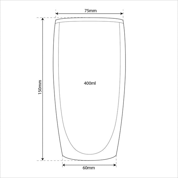 Caffe Latte Double Wall Dual Thermo Shield Insulated Glasses for Delonghi - thecoffeefiltershop